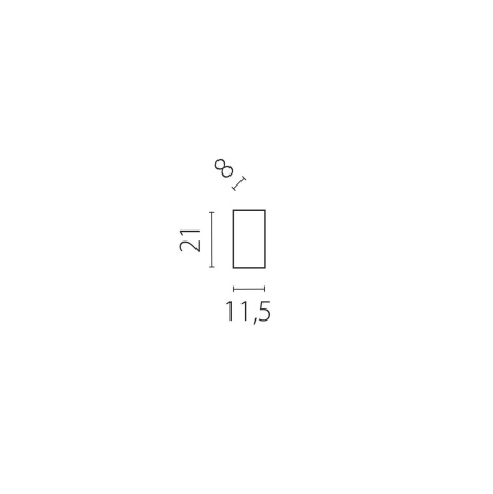 Заглушка торцевая Lightstar Due Hermes 510167