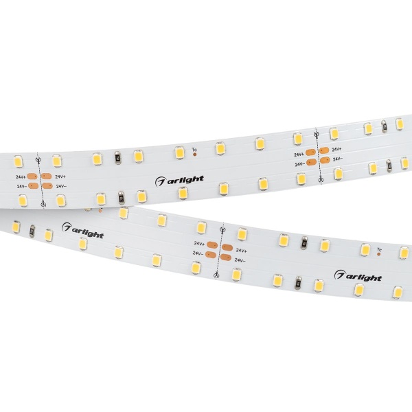 Светодиодная лента Arlight 22W/m 140Led/m 2835SMD теплый белый 4,7M RT-A140-20mm 24V Warm3500 028001