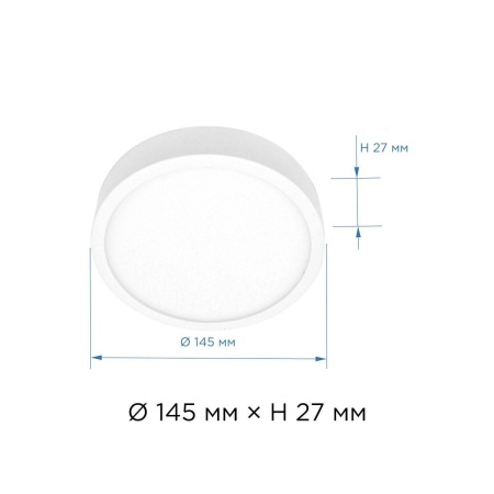 Накладная светодиодная панель Apeyron 06-63