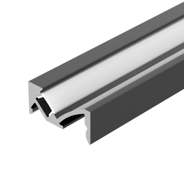 Профиль Arlight SL-Bevel-W21-2000 Anod Black 043688