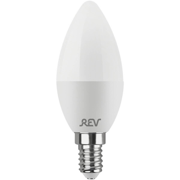 Лампа светодиодная REV C37 Е14 11W 2700K теплый свет свеча 32510 9