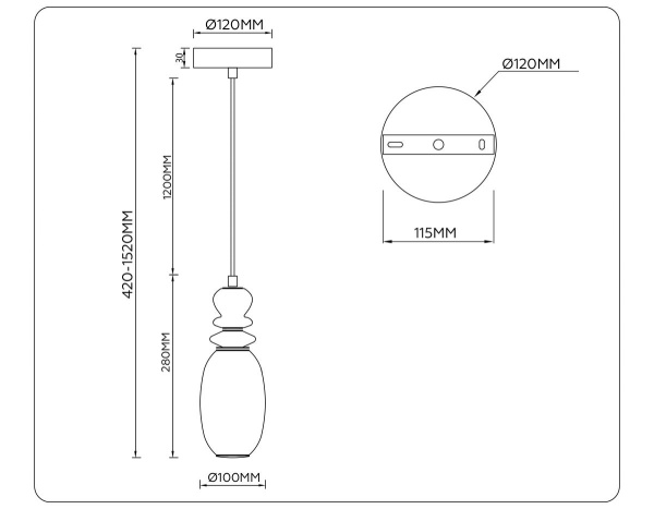 Люстра Ambrella Light HIGH LIGHT LH53141