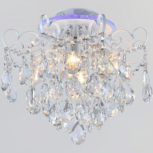 Потолочная люстра Reluce 04024-0.3-04 WH+SILVER PN+RGB