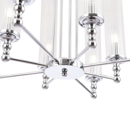 Подвесная люстра Crystal Lux Tomas SP8 D650 Chrome