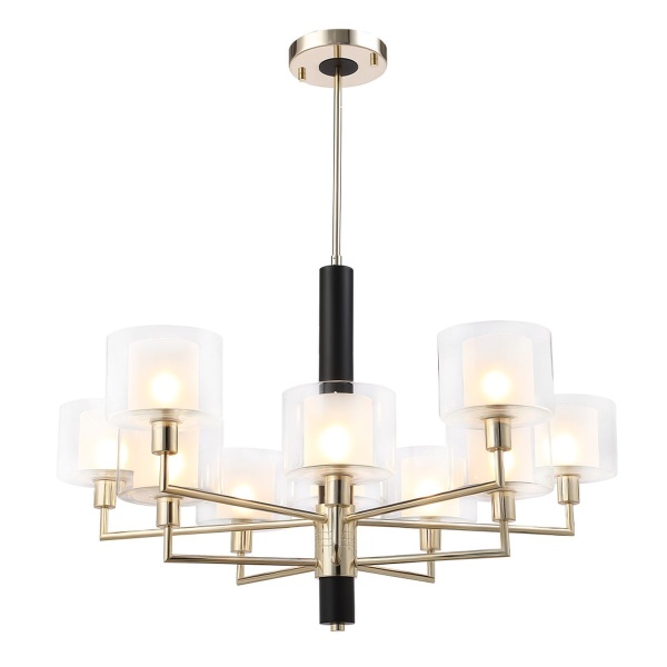 Подвесная люстра Crystal Lux MAESTRO SP-PL5+5 GOLD