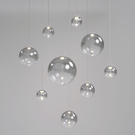 Подвесной светодиодный светильник Eurosvet Wonder 50230/1 Led дымчатый