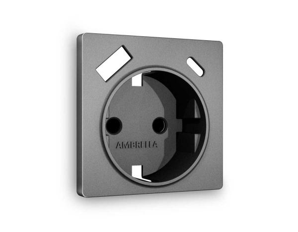Лицевая панель розетки AMBRELLA VOLT AP6600