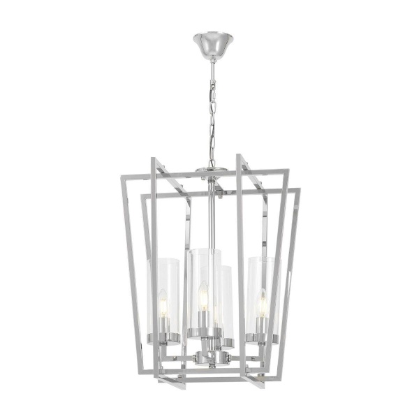 Подвесная люстра Lumina Deco Afres LDP 1246-4 CHR