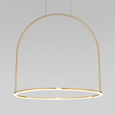 Подвесной светодиодный светильник Eurosvet Over 90322/1 латунь