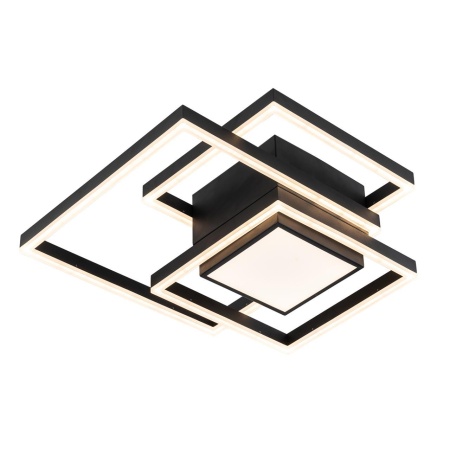 Потолочная светодиодная люстра Escada Twins 10242/4LED Black