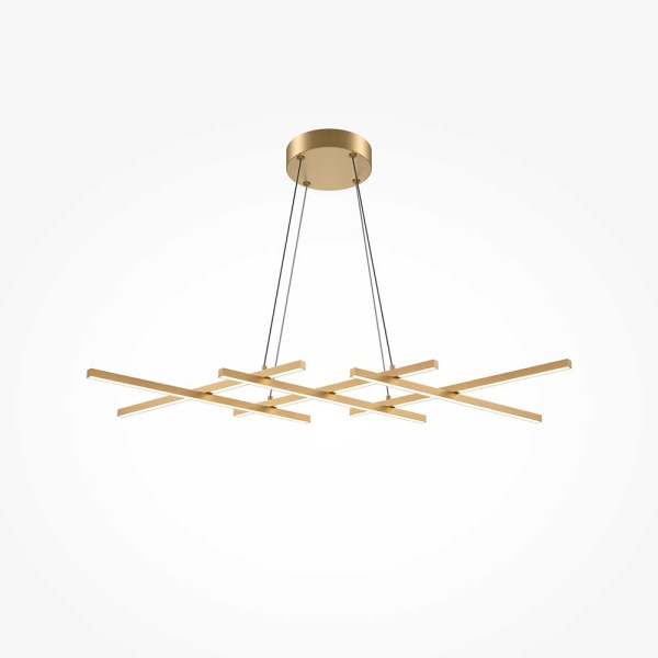 Подвесной светодиодный светильник Maytoni Halo MOD244PL-L50BSK