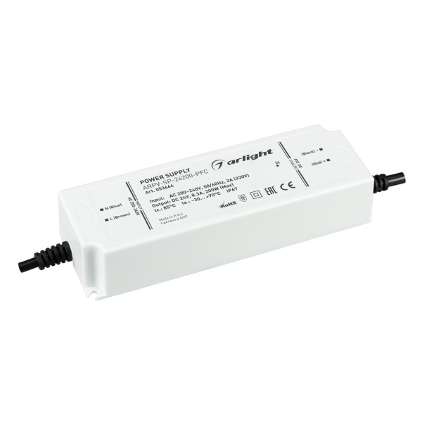 Блок питания Arligh ARPV-SP-24200-PFC (24V, 8.3A, 200W) 053664