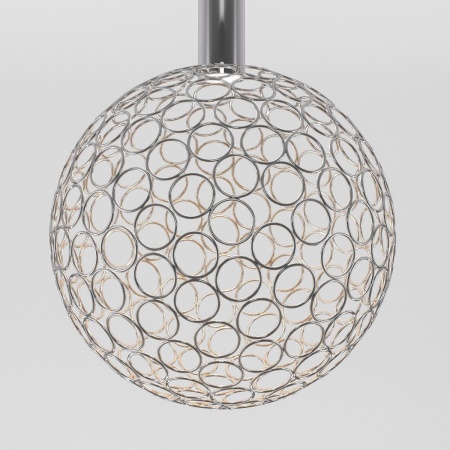 Подвесной светодиодный светильник Eurosvet Gemini 90353/1 хром