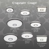 Потолочный светодиодный светильник Citilux Старлайт Смарт CL703A45G