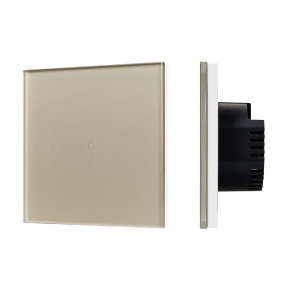Выключатель сенсорный SWT-OMALI-S01-ZB-GD (250V, 10A, Zigbee) Arlight 050037