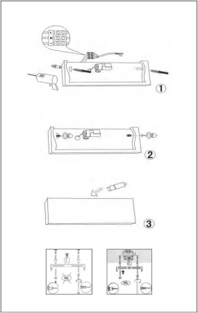 Настенный светильник Lucide Blanko 29204/03/31