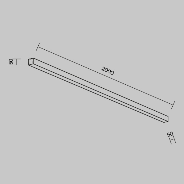 Линейный светильник Maytoni Technical LL311024
