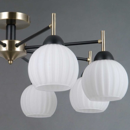 Светильник потолочный Illumico IL0579-8CSQ-25 BK AB TRENTO