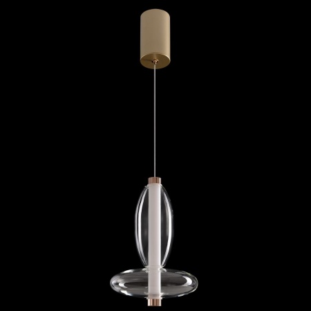 Подвесной светодиодный светильник Crystal Lux Quasar SP7W Led Transparent