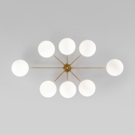 Потолочная люстра Eurosvet Opaline 70220/8 латунь
