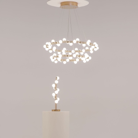 Подвесная светодиодная люстра Maytoni Tessara MOD081PL-L84G3K