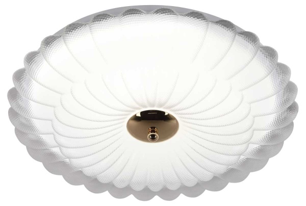 Светильник потолочный светодиодный ЭРА Классик без ДУ SPB-6 Chester 48W-5K WH+GD 5000К белый/золото Б0070191