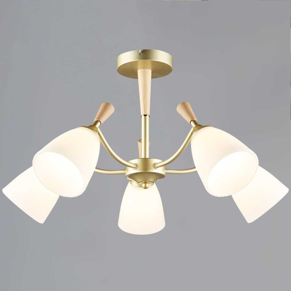 Люстра Reluce 38960-0.3-05 GD+WOOD