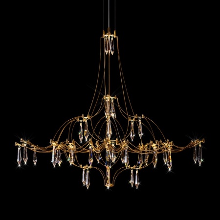 Подвесная люстра Loft IT Mira 10588/800 Gold Asfour