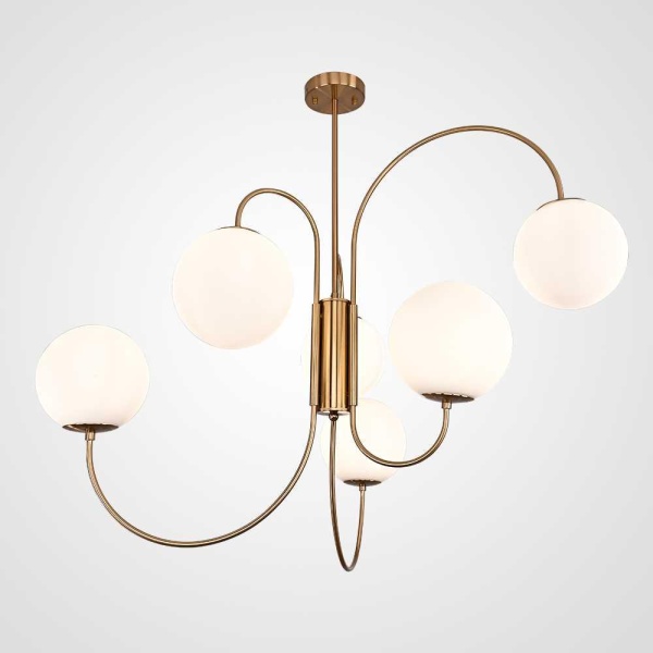 Подвесная люстра Imperium Loft Gooseneck Pelle 123402-22