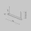 Линейный светильник Maytoni Technical LL312020