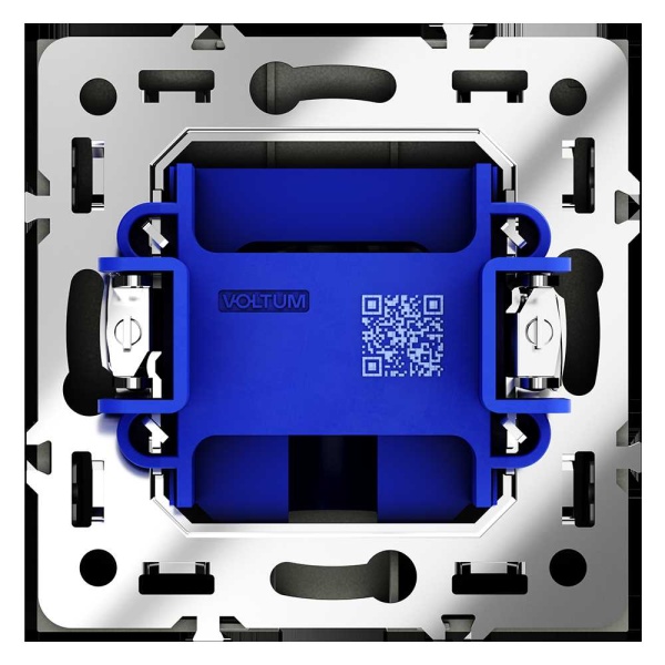 Вывод кабеля Voltum S70, (черный матовый) VLS080208