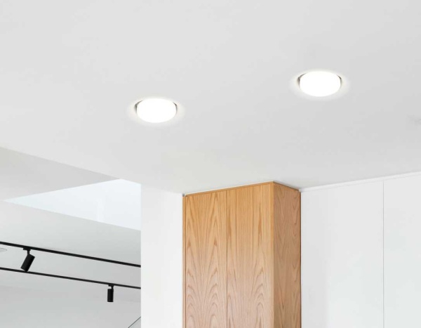 Светильник встраиваемый BH53 в натяжной потолок со сменной лампой GX53 Ambrella light Standart Spot G10100