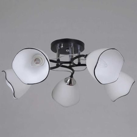 Потолочная люстра Reluce 79360-0.3-05 BK+CR