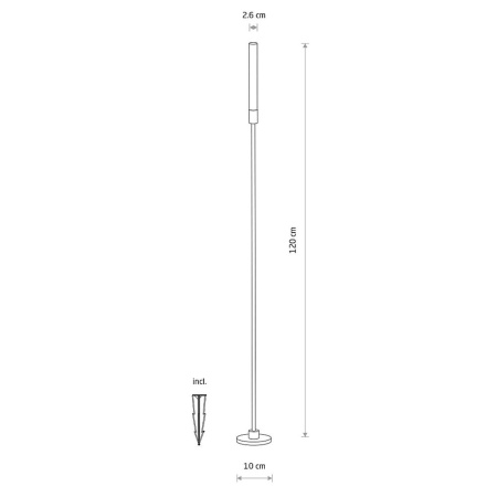 Уличный светильник Nowodvorski Zola Led Black 11546
