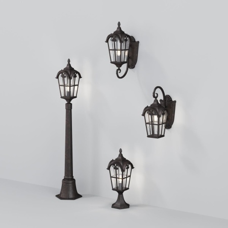 Уличный настенный светильник Maytoni Outdoor Albion O413WL-01BZ