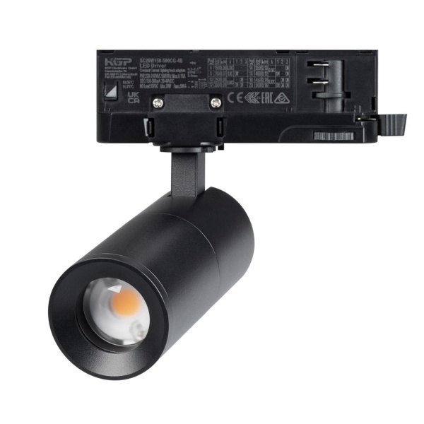 Светильник LGD-ARTEMIS-TRACK-4TR-R55-12W Warm2700 (BK, 8-80 deg, 230V, DALI) Arlight 060049