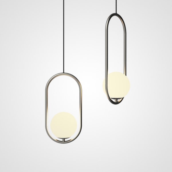 Подвесной светильник Imperium Loft Matthew Mccormick Hoop 40 Chrome Mila Pendant 212753-22