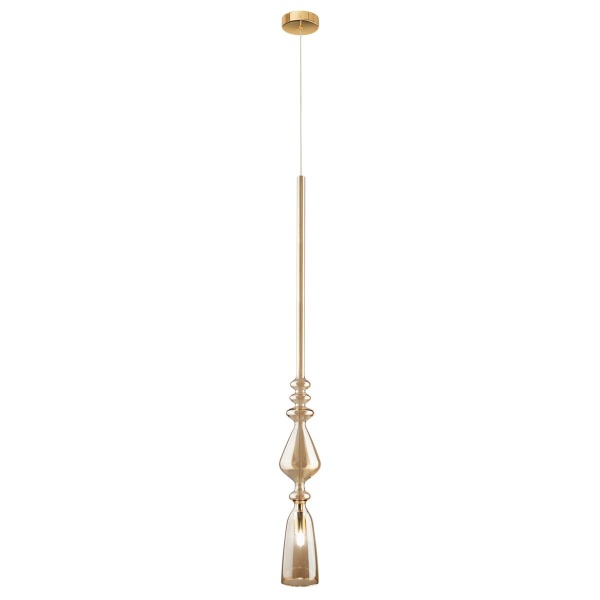 Подвесной светильник Crystal Lux Lux New SP1 B Amber