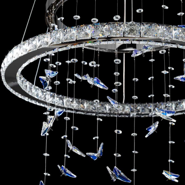 Люстра хрустальная с пультом Citilux ETERA CL322060