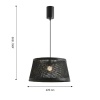 Подвесной светильник Favourite Vimini 4830-1P