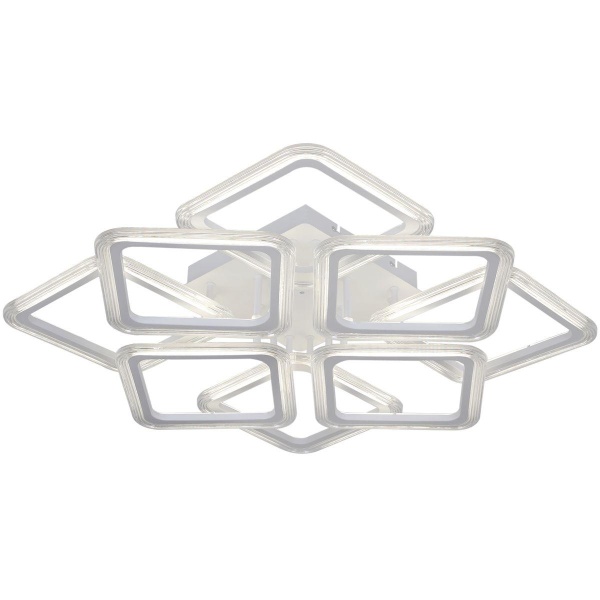 Потолочная светодиодная люстра Reluce 09826-3.3-4+4B WH