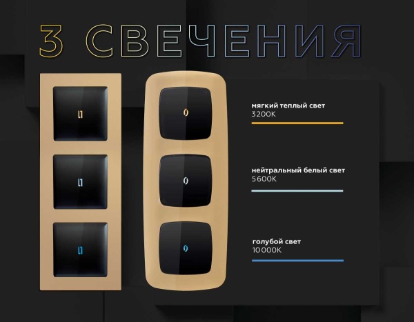 Лампа подсветки выключателя AMBRELLA VOLT G29B