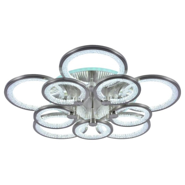 Потолочная светодиодная люстра Profit Light 8002/5+5 NKL