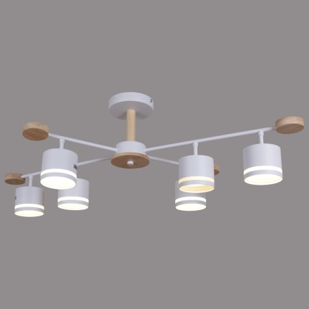 Люстра Reluce 78730-0.3-06 GX53 WH+WOOD