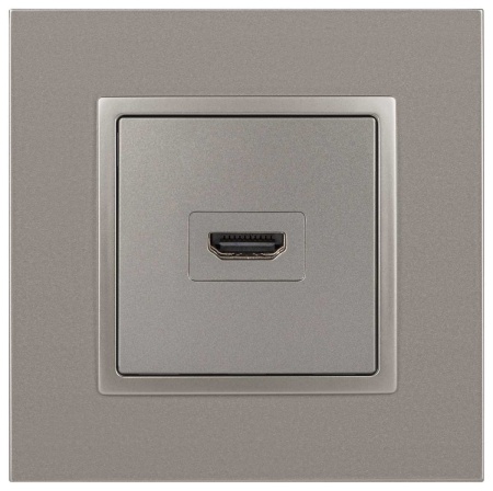 Розетка ЭРА Elegance 14-3114-16 HDMI титан Б0065778