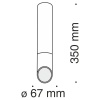 Потолочный светильник Maytoni Technical Lipari C026CL-01W