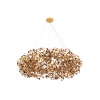 Подвесная люстра Crystal Lux GARDEN SP9 D800 GOLD