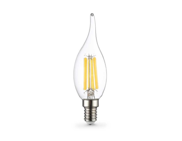 Лампа светодиодная Свеча на ветру CF35 15W 2700K Ambrella light Bulding 351523