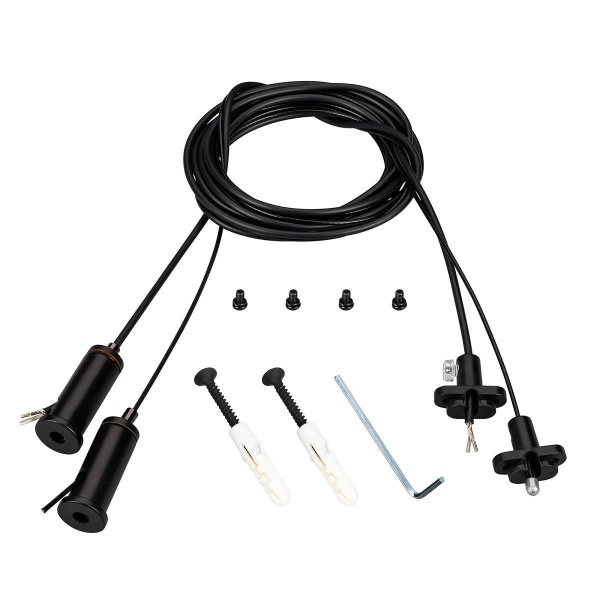 Подвес токопроводящий Arlight ARL-2x2m Set Black 041948