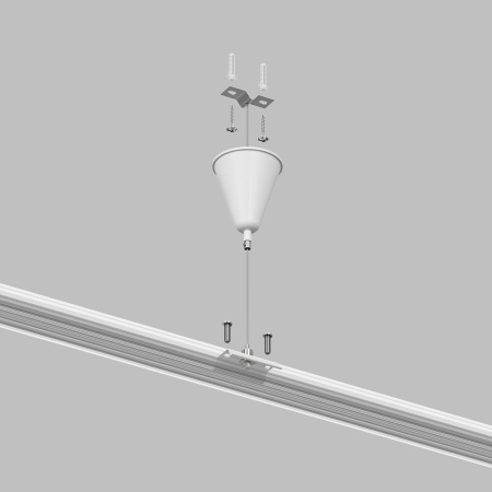 Подвесная система для треков Denkirs Solid Base TR1105-WH